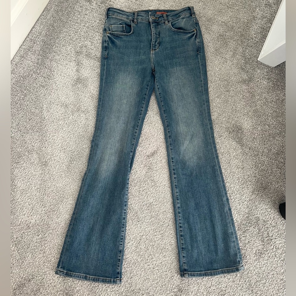 anthropology flare jeans